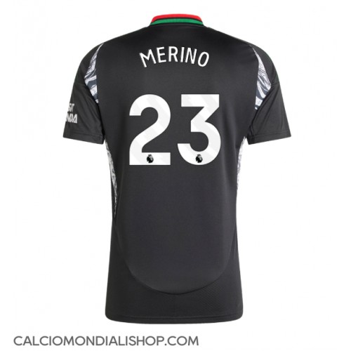 Maglie da calcio Arsenal Mikel Merino #23 Seconda Maglia 2024-25 Manica Corta